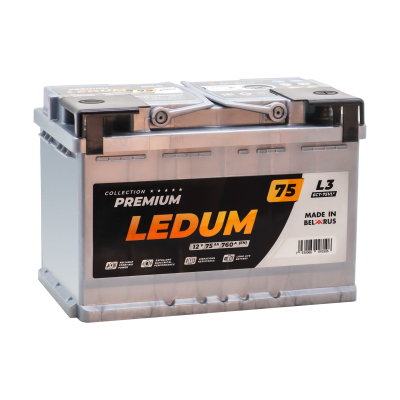 Аккумулятор LEDUM 6ст-75 (0)